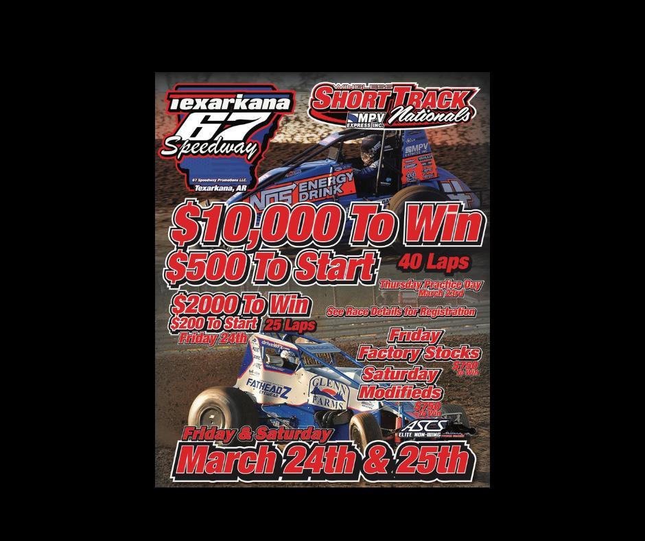 Registration is now open for the Non Wing Short Track Nationals!