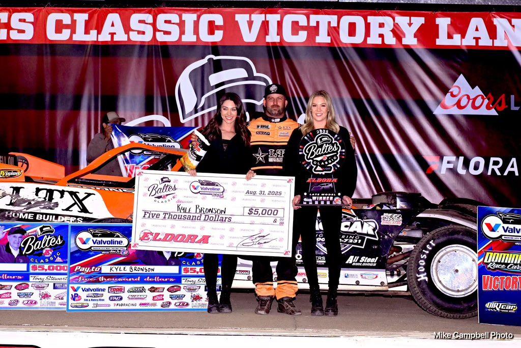 Eldora Speedway (Rossburg, OH) – American Late Model Iron-Man Series – Baltes Classic – August 31st, 2025.