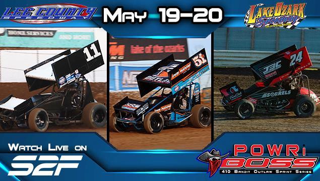 Championship Contenders in POWRi 410 BOSS to Tackle Upcoming Two-Day Spotlight