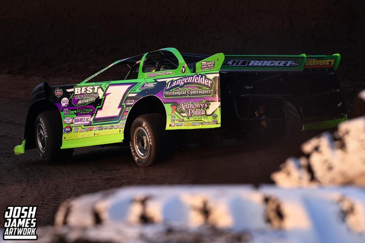 Fairbury Speedway (Fairbury, IL) – World of Outlaws Real American Beer Late Model Series – Prairie Dirt Classic – July 25th-26th, 2025. (Josh James Artwork)