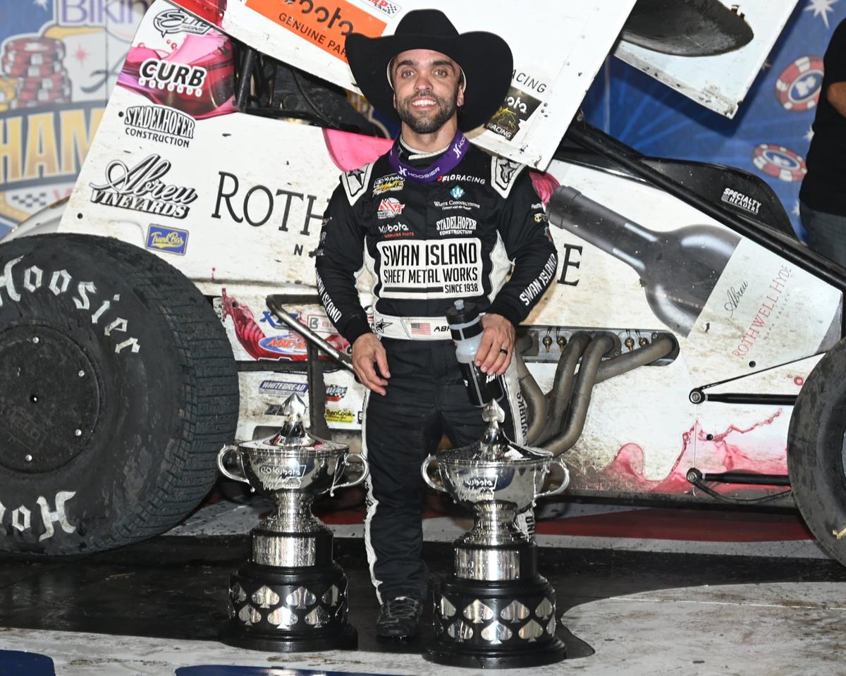 WALK-OFF WINNER: Rico Abreu Clinches 2025 Kubota High Limit Racing Championship in Season Finale at Texas