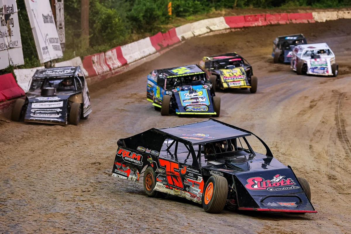 Highland Speedway (Highland, IL) – Summit Modified Nationals – June 28th, 2025. (Tyler Carr Photo)