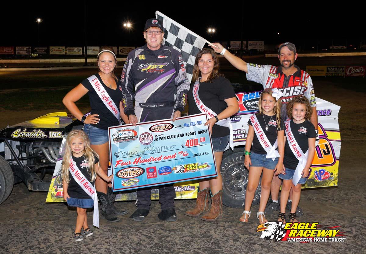 Victories go to Harker, Armstrong, Saathoff, Drueke & Richards on Jr Fan Club Night