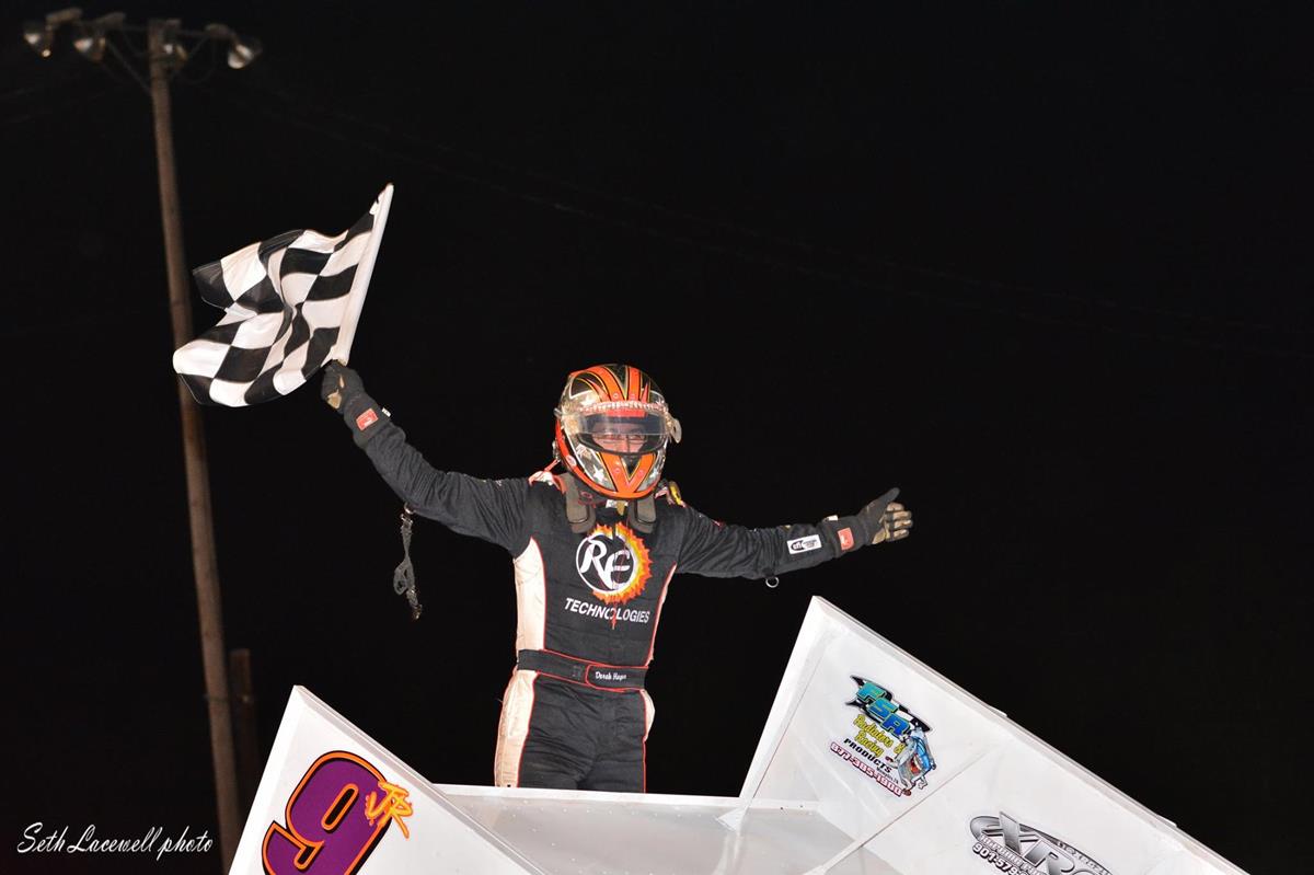 Hagar Powers to 13th Victory of the Season With USCS at Dixie Speedway