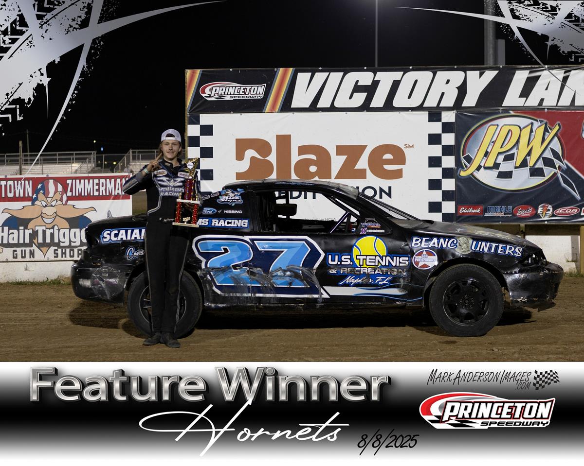 Fosso Fairs Well After Winning His 3rd Straight Hornet Feature on Fair Night!