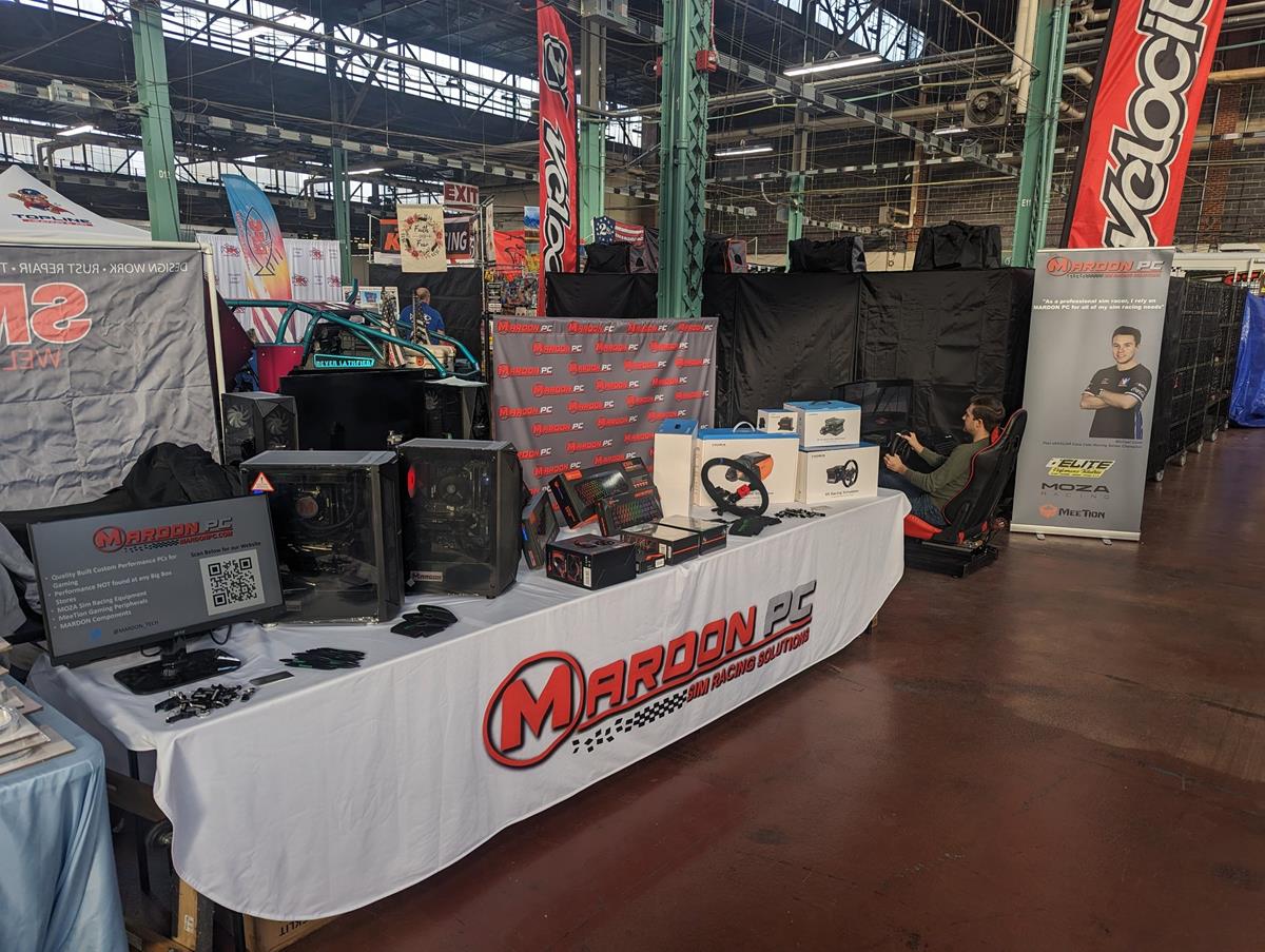 MARDON PC Offering FREE iRacing Simulator for Fans at the Syracuse Motorsports Expo