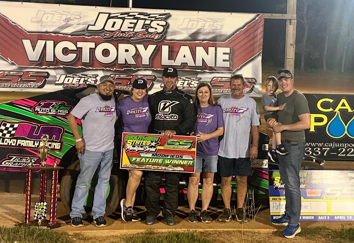 Sabine Speedway (Many, LA) – Southern States Modified Series – April 18th, 2025.