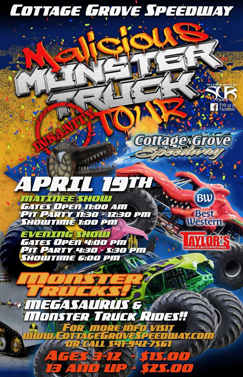 2025 SEASON SET TO KICK OFF LIKE NEVER BEFORE WITH MONSTER TRUCKS!!
