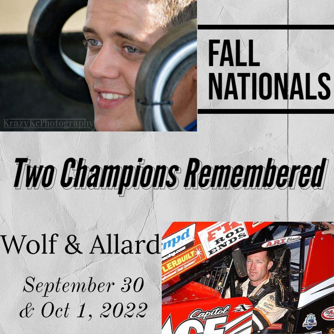 Tyler Wolf and Stephen Allard Memorials This Weekend