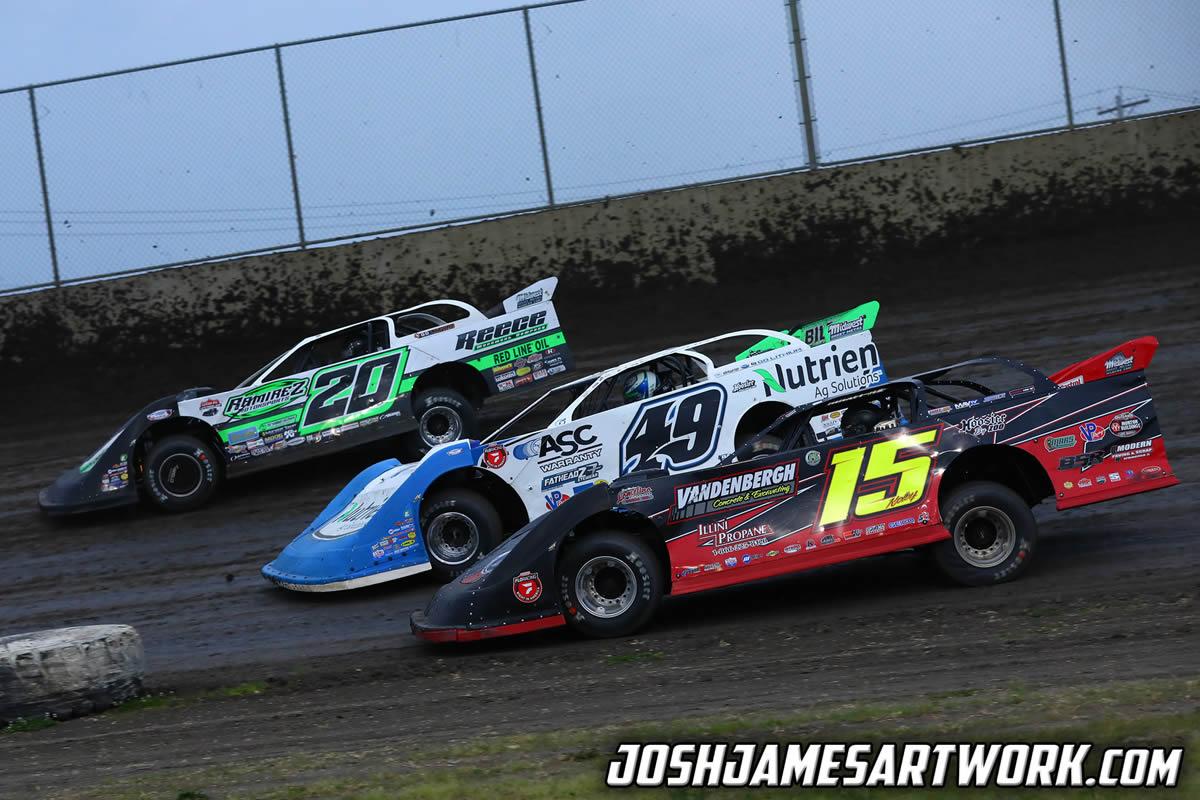 Vandenbergh attends Night in America at Tri-City Speedway