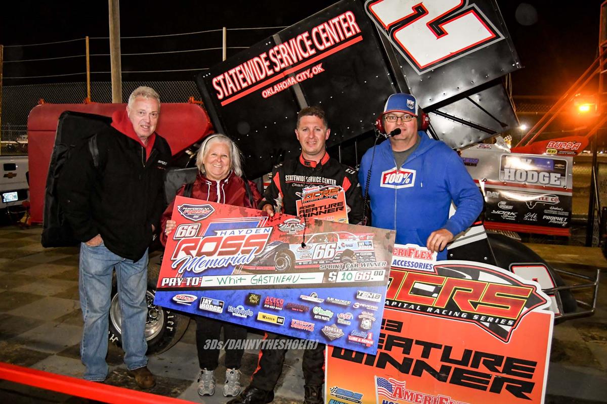 Gastineau regroups, wins OCRS feature at Thunderbird Speedway