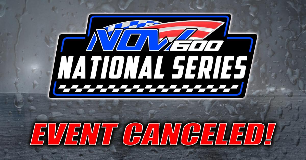 NOW600 National at Sweet Springs Motorsports Complex Falls to Rain!