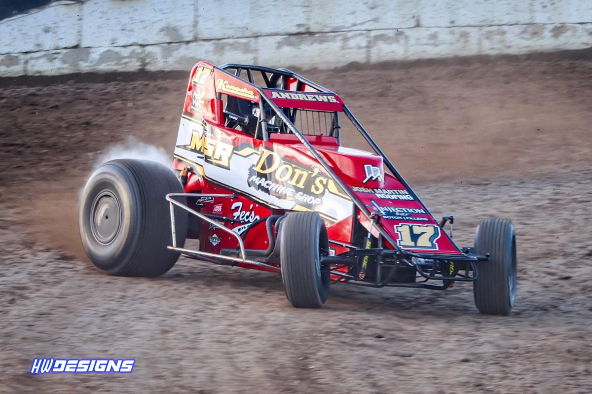 Wilmot Raceway (Wilmot, WI) – Wisconsin WingLESS Sprint Series – Dick Colburn Classic – May 3rd, 2025. (HW Designs photo)