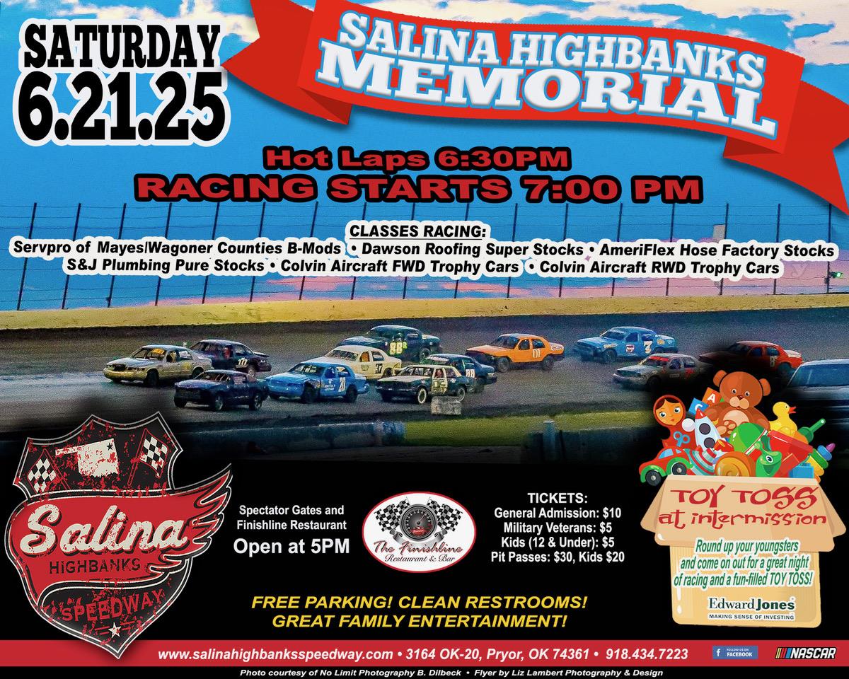 Salina Memorial and Toy Toss this Saturday at Salina