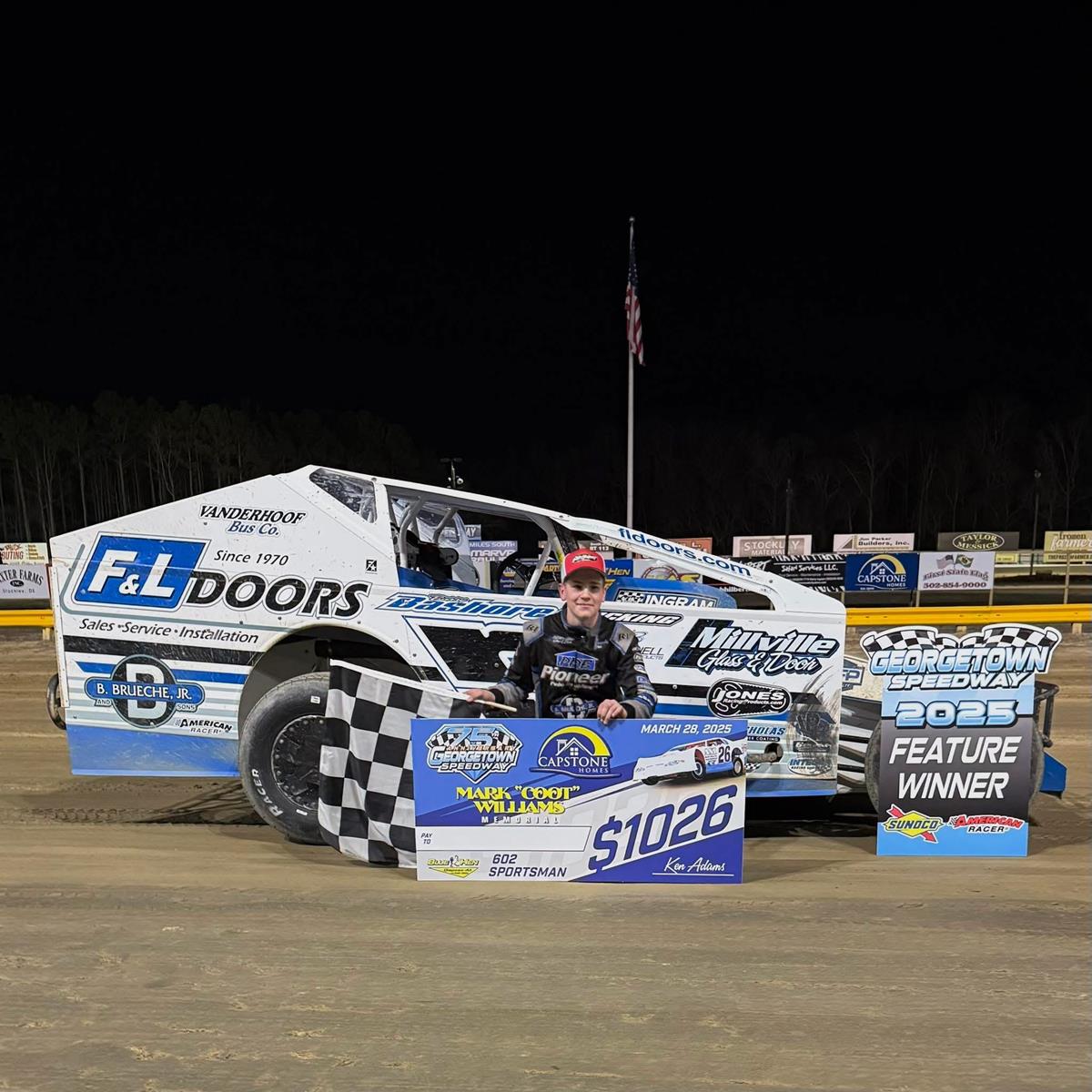 RUSH Racing Officials Complete Engine Inspection of Bryce Bashore; Win Confirmed
