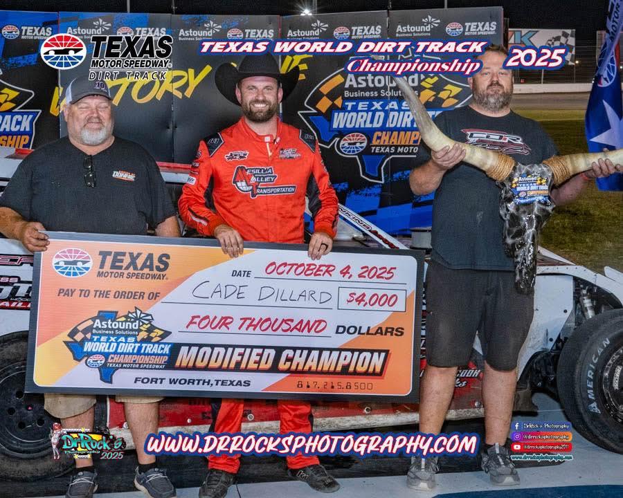 Texas Motor Speedway (Fort Worth, TX) – IMCA Modifieds – Texas World Dirt Track Modified Championship – October 3rd-4th, 2025. (DrRock's Photography)
