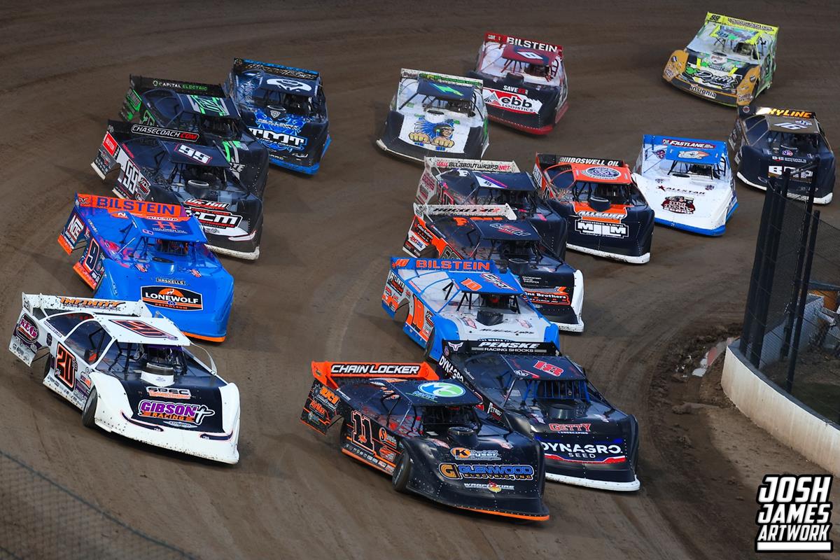 Eldora Speedway (Rossburg, OH) – World 100 – September 4th-6th, 2025. (Josh James Artwork)