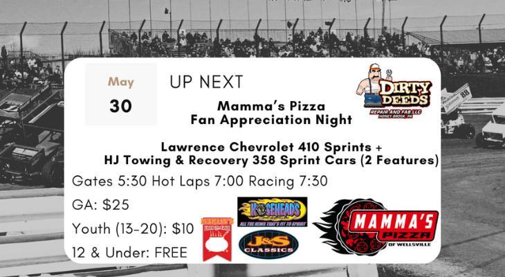 Fan Appreciation Night Is Friday At Williams Grove Speedway