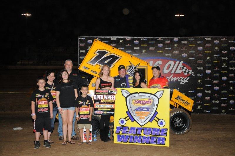 Martin Marches to Warrior Win at Lucas Oil Speedway!