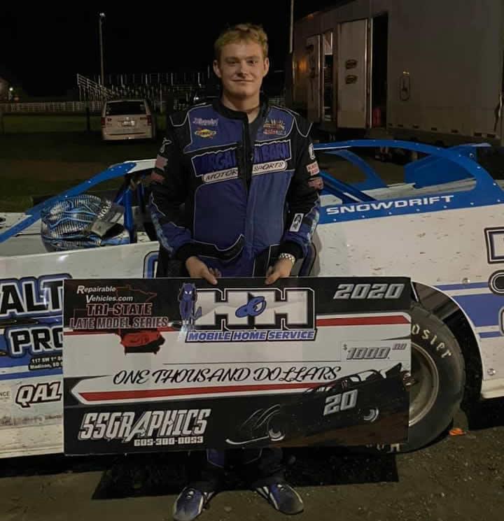 Nothdurft rolls to first win of the season at Wagner Speedway, takes top spot in Tri-State Late Model Series point standings