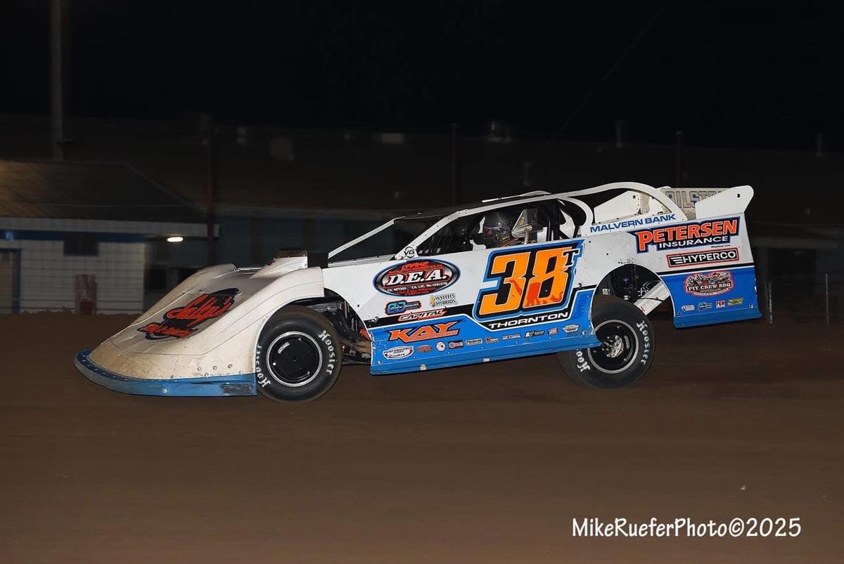 Maquoketa Speedway (Maquoketa, IA) – Malvern Bank East Series – May 24th, 2025. (Mike Ruefer photo)