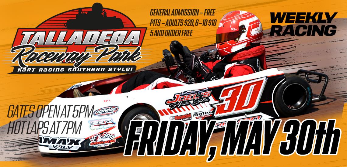 CANCELED Talladega Raceway Park | May 30th!