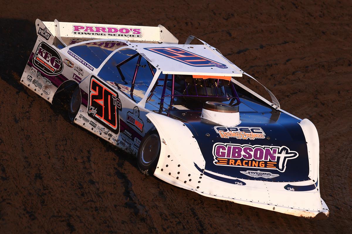 Farmer City Raceway (Farmer City, IL) – World of Outlaws Late Model Series – Illini 100 – April 11th-12th, 2025. (Josh James Artwork)