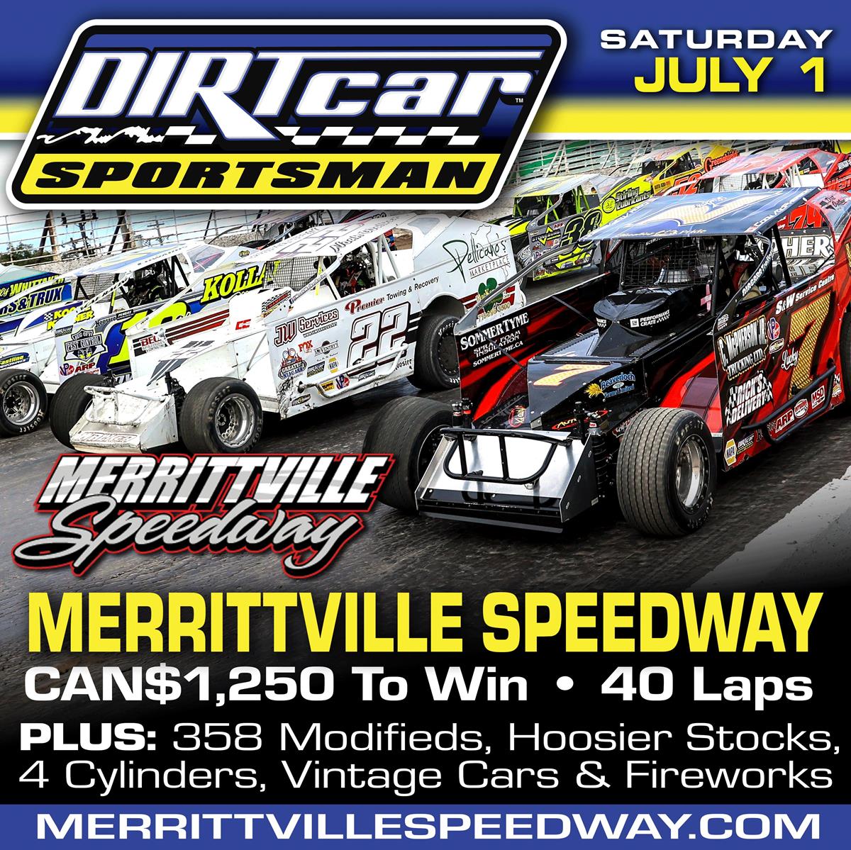 Canada Day Weekend Doubleheader This Weekend at Merrittville
