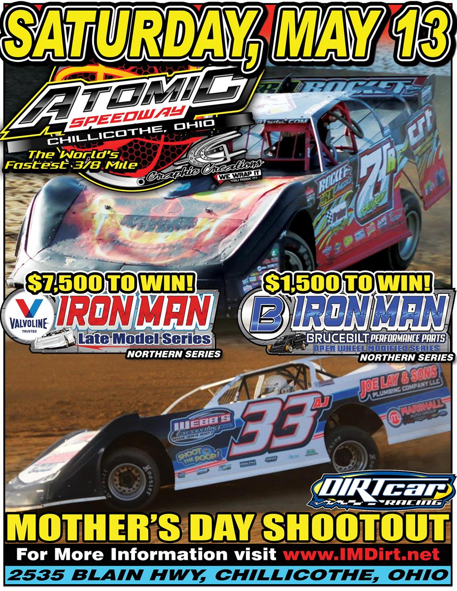 Iron-Man Racing Series Invades Atomic Speedway May 13 for Mother’s Day Shootout