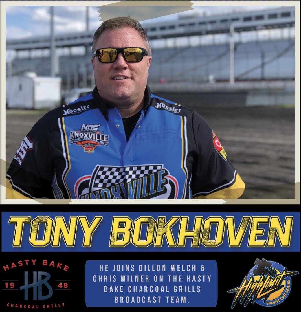 Tony Bokhoven Joins High Limit&#39;s Hasty Bake Charcoal Grills Broadcast Booth
