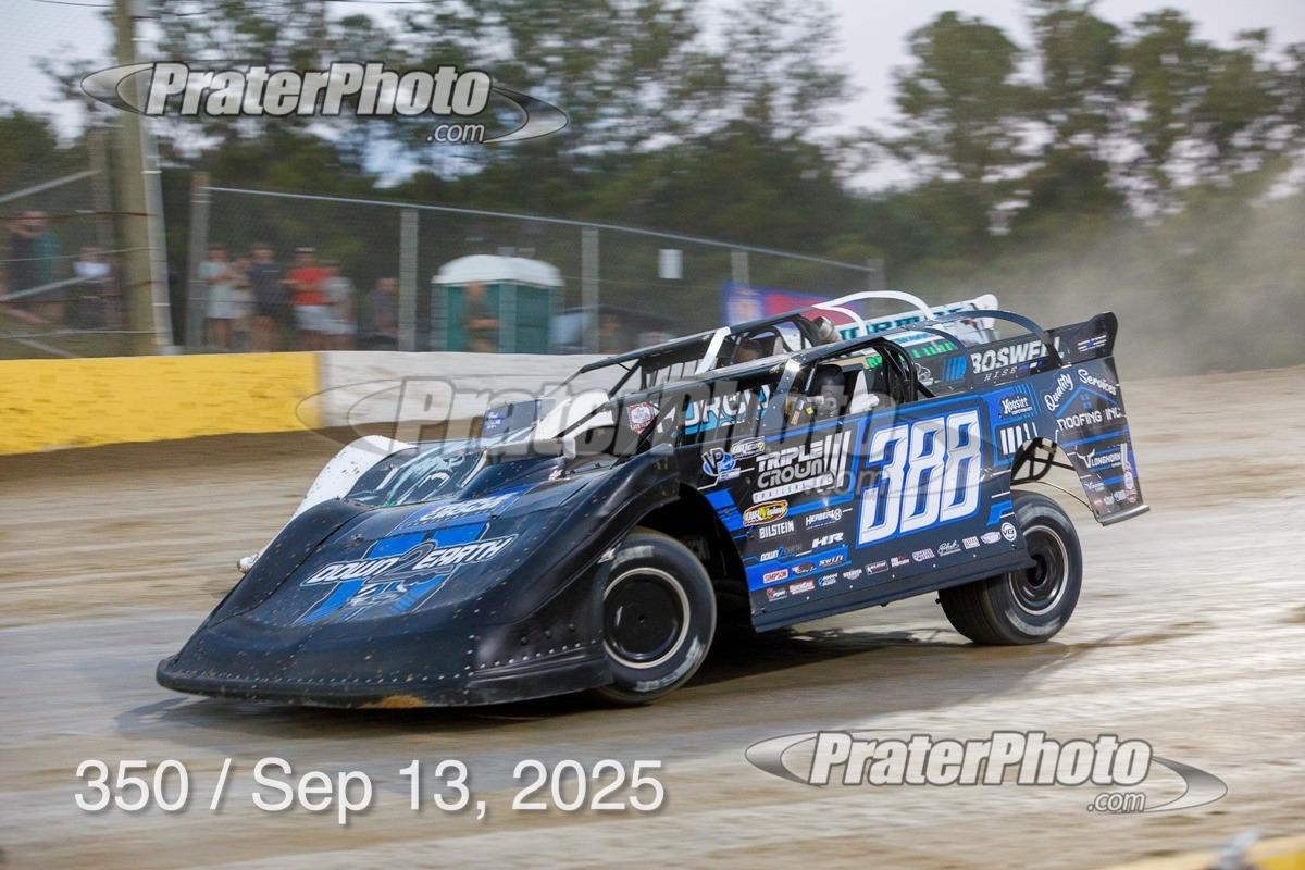 Senoia Raceway (Senoia, GA) – World of Outlaws Real American Late Model Series – Billy Clanton Classic – September 13th, 2025. (PraterPhoto)