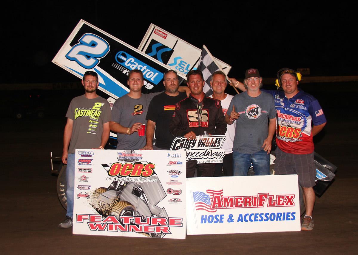 Gastineau captures OCRS win  at Caney Valley Speedway