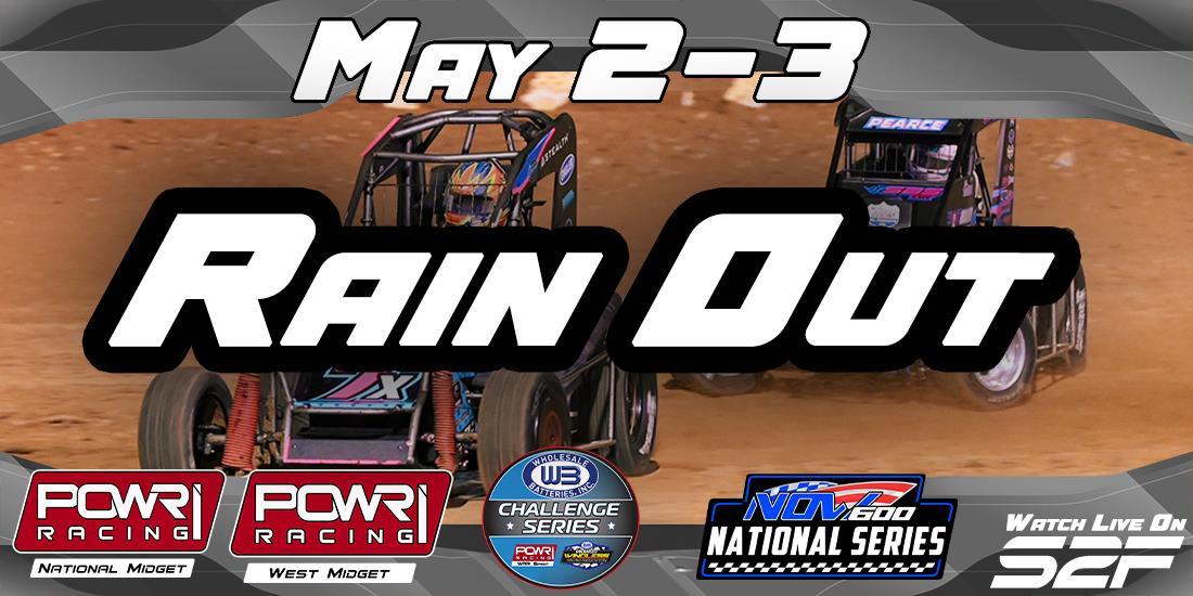 POWRi & NOW600 at Sweet Springs Motorsports Complex May 2-3 Canceled