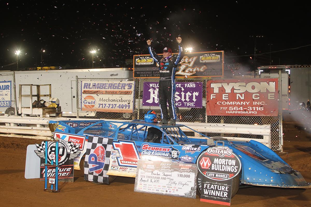 Sheppard dominates in return to Williams Grove Speedway