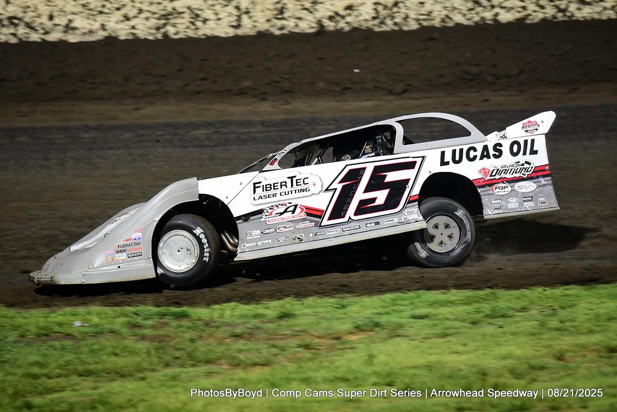 Arrowhead Speedway (Colcord, OK) – World of Outlaws Real American Beer Late Model Series – Sooner State Showdown – August 22nd-23rd, 2025. (Todd Boyd photo)