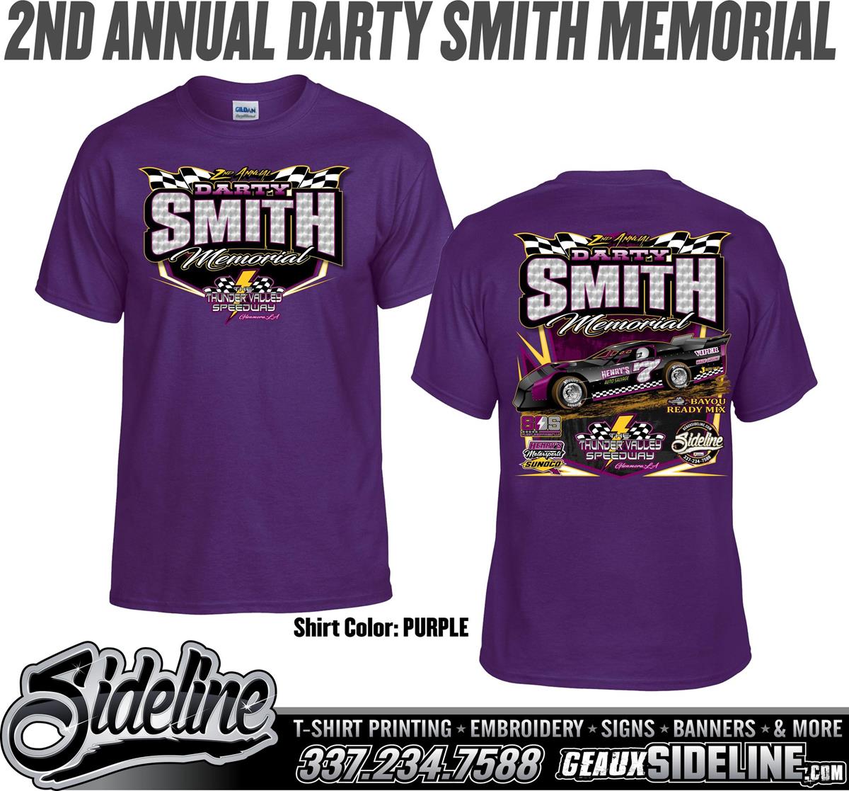 Get your Darty Smith Memorial Swag!