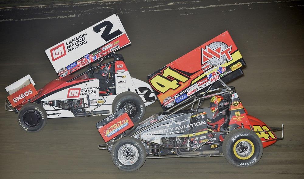 Twister Showdown for World of Outlaws at Salina Highbanks Speedway takes green flag on October 21