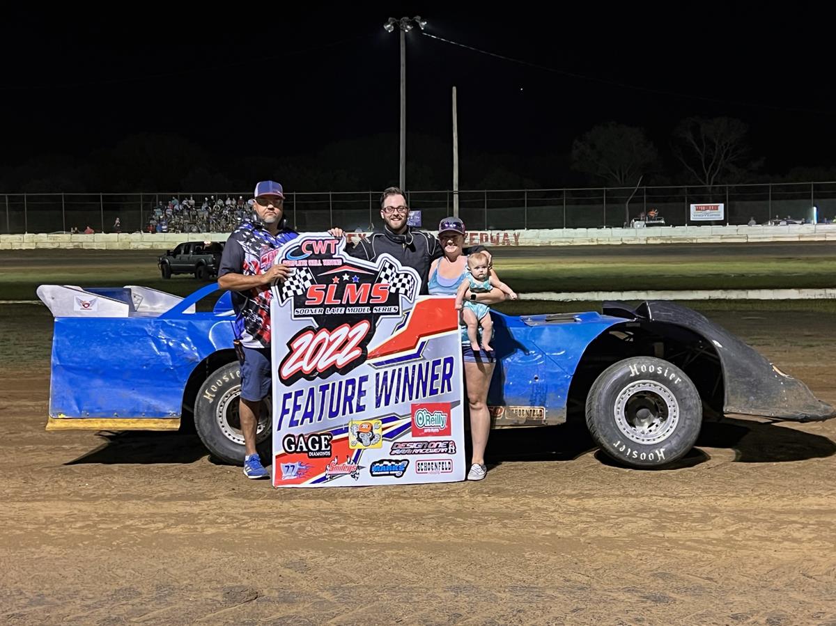 McFadden takes restored late model to Sooner Series victory Saturday at Caney Valley Speedway
