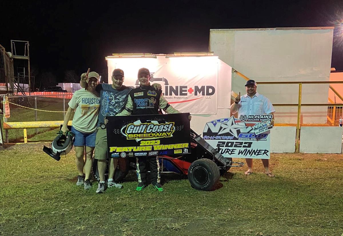 Trotter, Chapman, Landry and Raper Victorious in NOW600 Ark-La-Tex Region Action at Gulf Coast Speedway