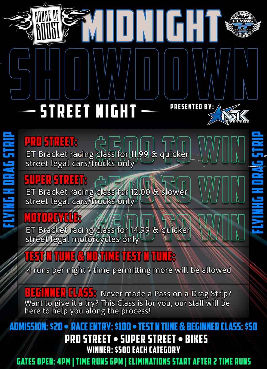 Midnight Showdown Events
