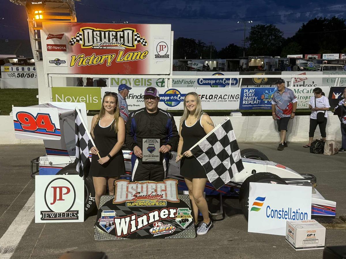 Logan Rayvals Leads Flag to Flag For First Career Novelis Supermodified Feature Win