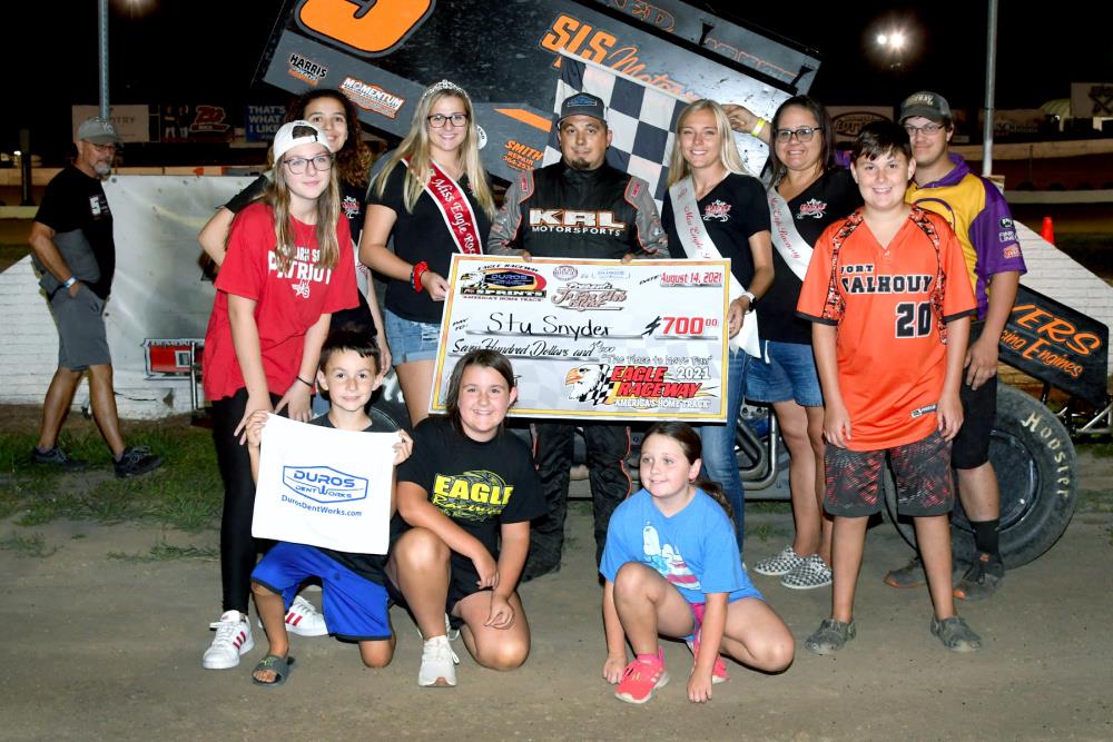 Drueke, Vrbka, Andersen, Gilland & Thompson are the 2023 Eagle Raceway Track Champions!