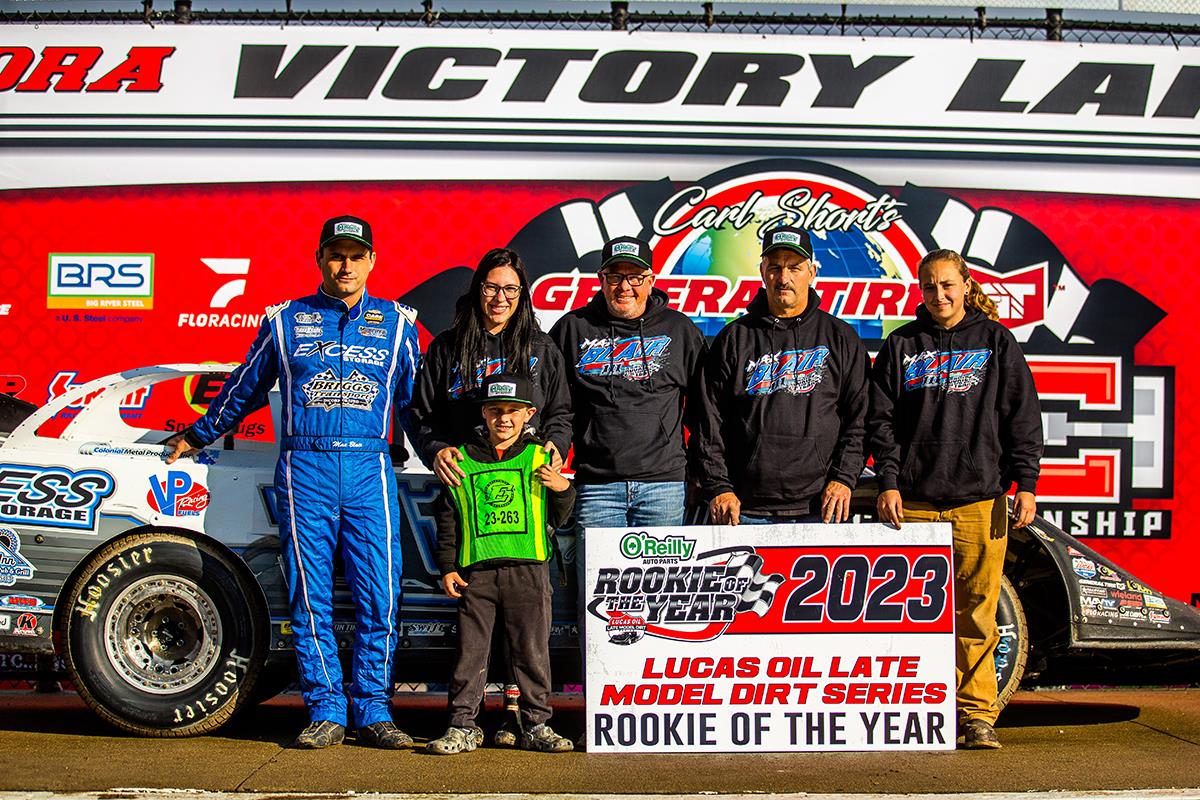 Max Blair Earns O’Reilly Auto Parts Rookie of the Year Title