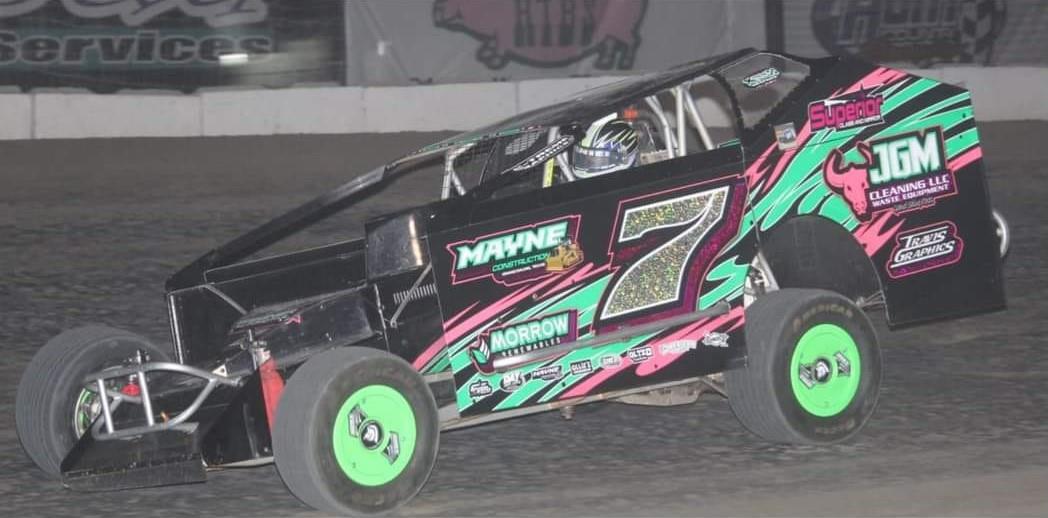 Daniel wins his second Southern States Modified feature of the year