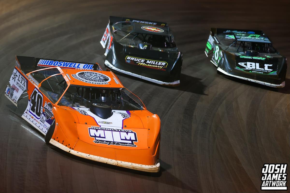 Smoky Mountain Speedway (Maryville, TN) – World of Outlaws Late Model Series – Tennessee Tipoff – March 14th-15th, 2025. (Josh James Artwork)