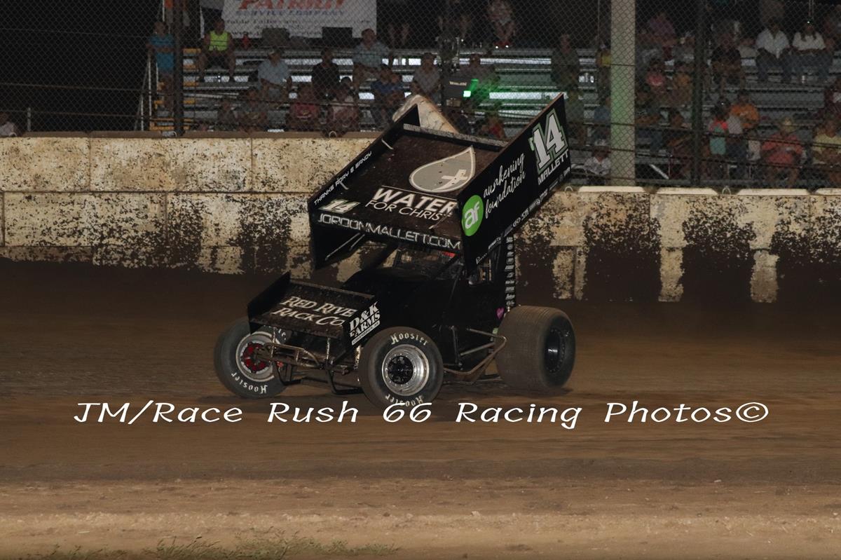 Mallett Scores Top 10s at Arrowhead Speedway and Longdale Speedway