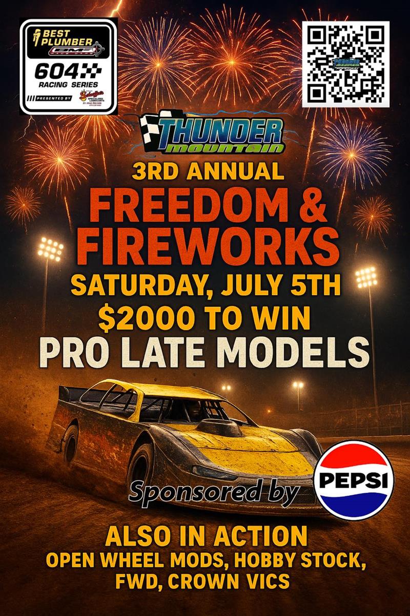 3rd Annual Freedom & Fireworks - This Saturday July 5th