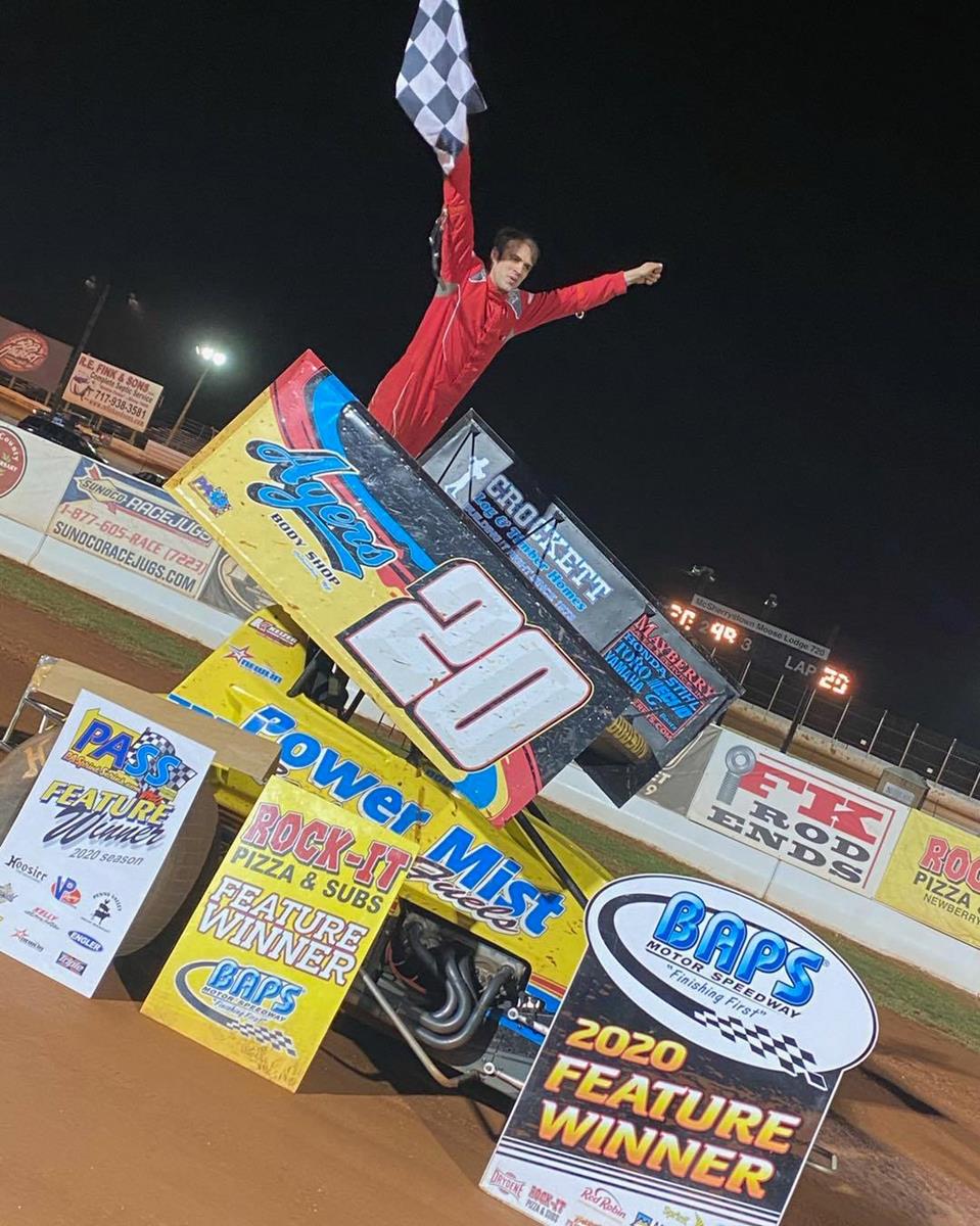 Doug Dodson Goes 2-For-2 in PA Sprint Series Finale at BAPS