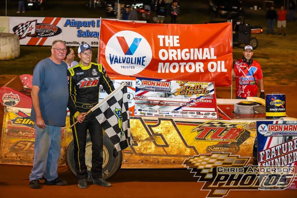 Hawkins Finds Fall Classic Victory Lane with Valvoline Iron-Man Late Model Series at Ponderosa Speedway