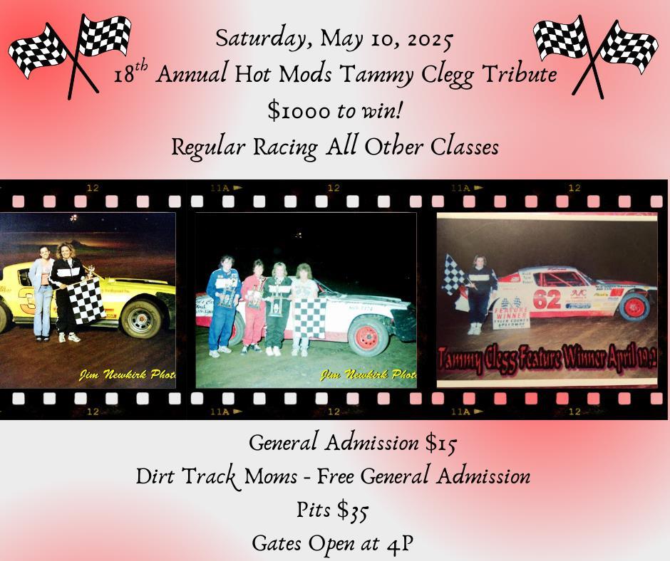 Join us Saturday, May 10, 2025, for the 18th Annual Hot Mods Tammy Clegg Tribute!